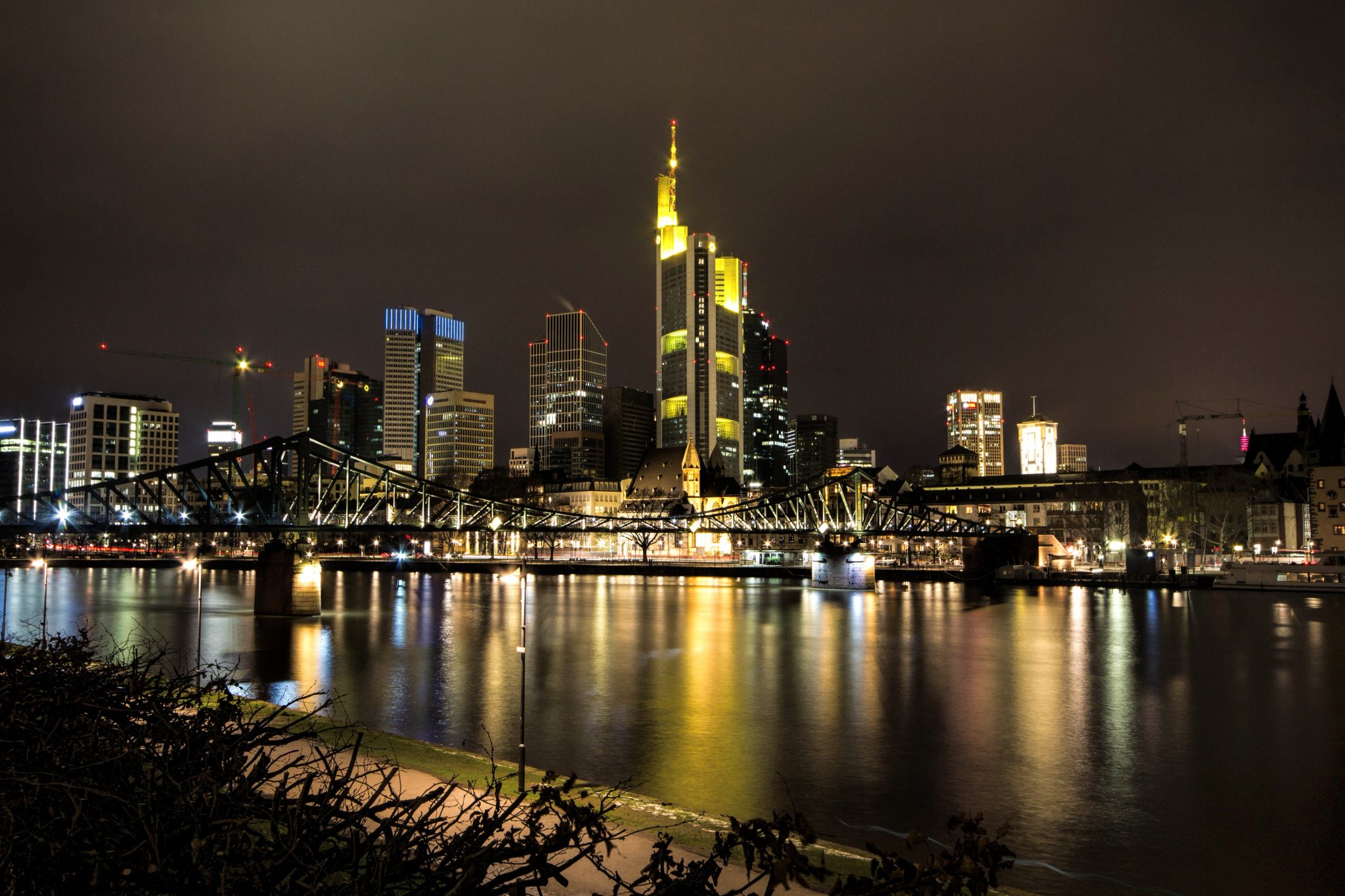 Frankfurt, Skyline, N, Architecture, Frankfurt Main Catania